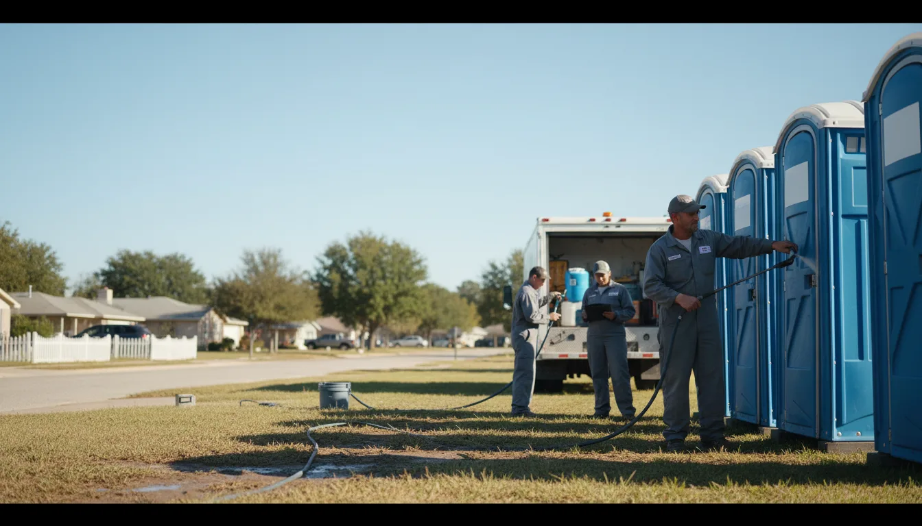 Long-Term Portable Toilet Rental in Garrett, IN near me